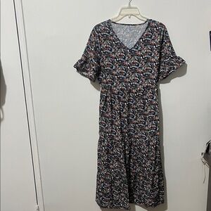 NWOT floral maxi dress